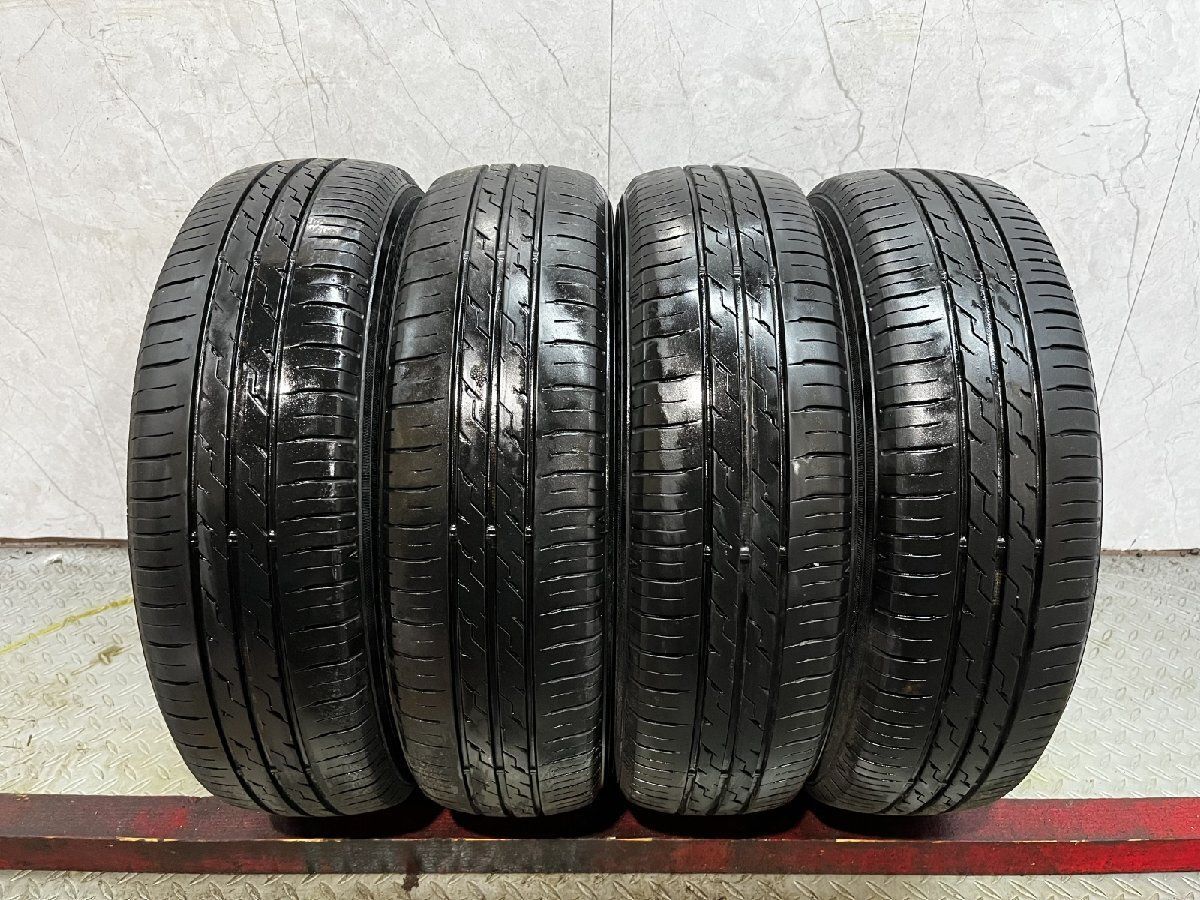 Yellow Hat ECO FINE 155/65R14 14インチ 夏タイヤ 4本 22年製 バリ溝