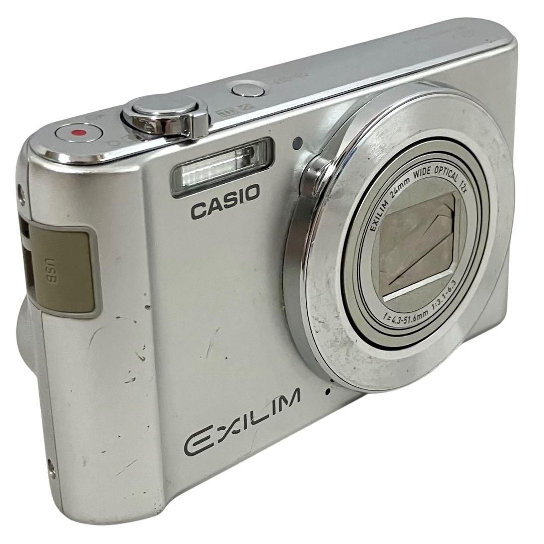 CASIO カシオ EXILIM コンパクト デジタルカメラ EX-ZS 260-SR シルバー デジカメ
