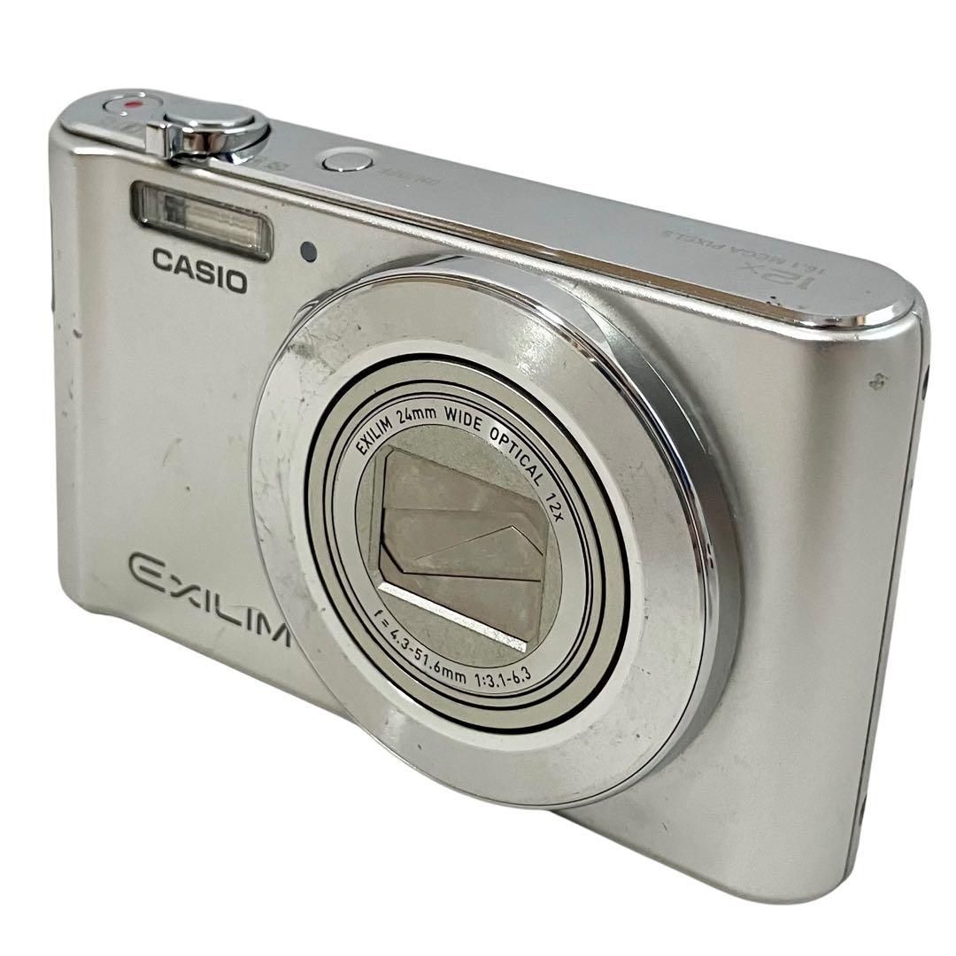 良品】CASIO カシオ EXILIM コンパクト デジタルカメラ EX-ZS260-SR