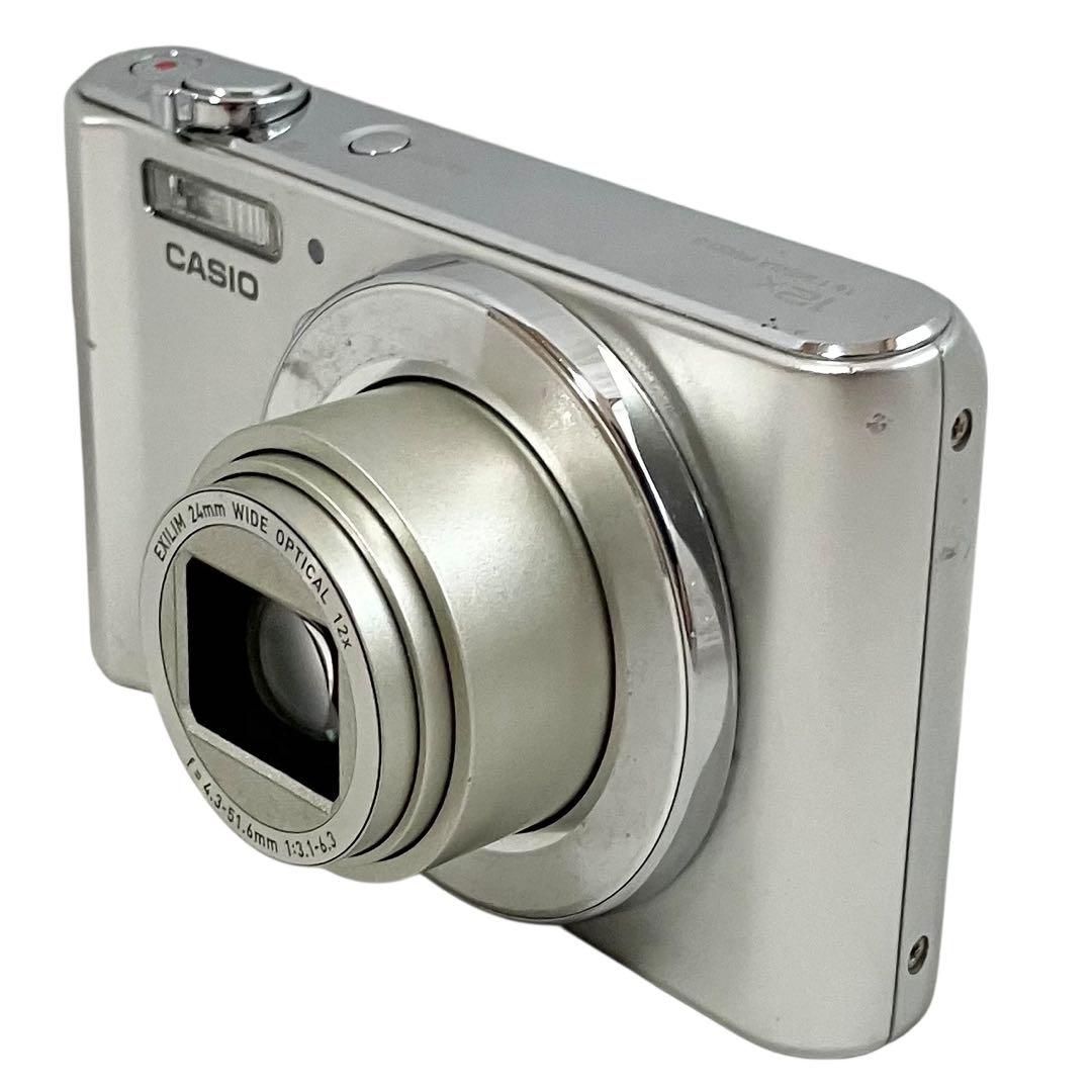 良品】CASIO カシオ EXILIM コンパクト デジタルカメラ EX-ZS260-SR