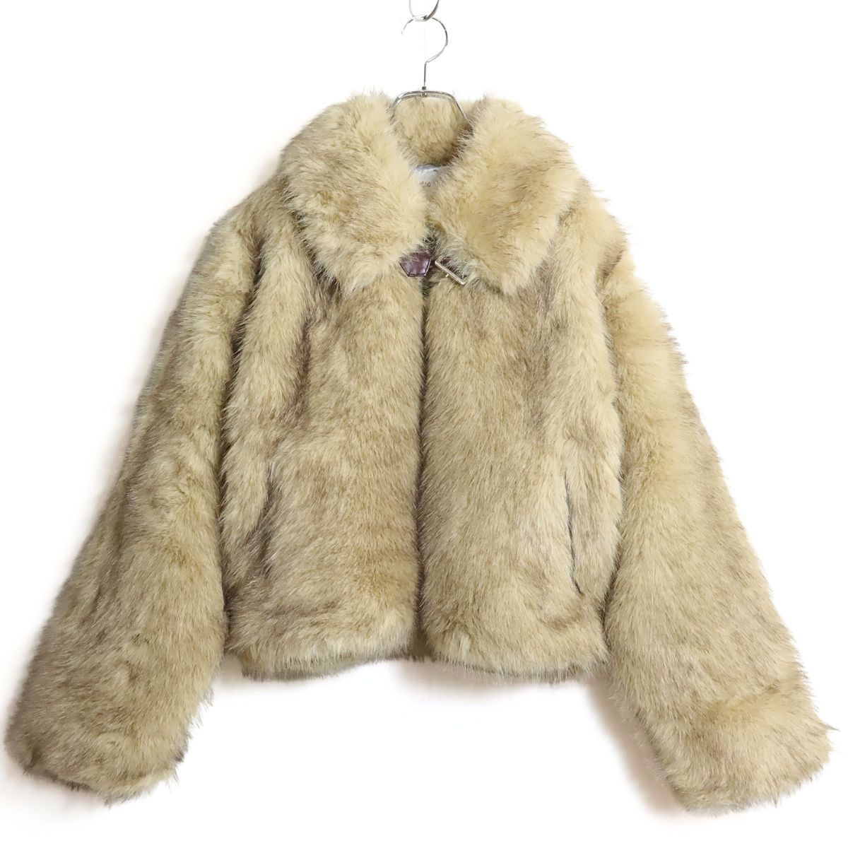 美品】jouetie ジュエティ☆フェイクファーのジップアップブルゾン