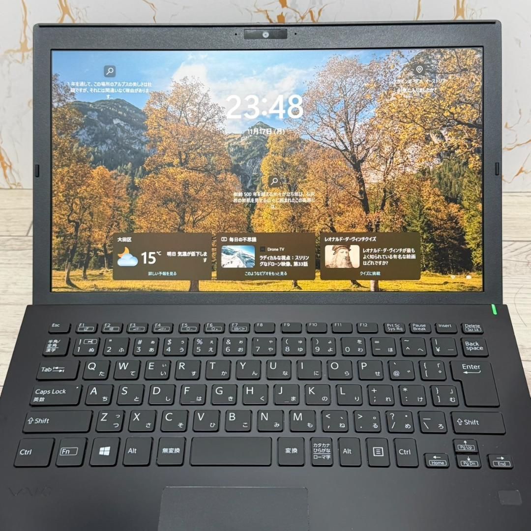 SONY VAIO Pro PG10世代 i5 8GB 256GB オフィス搭載 Sony Vaio Pro PK-R i5 10th Gen 256GB SSD 8GB 14
