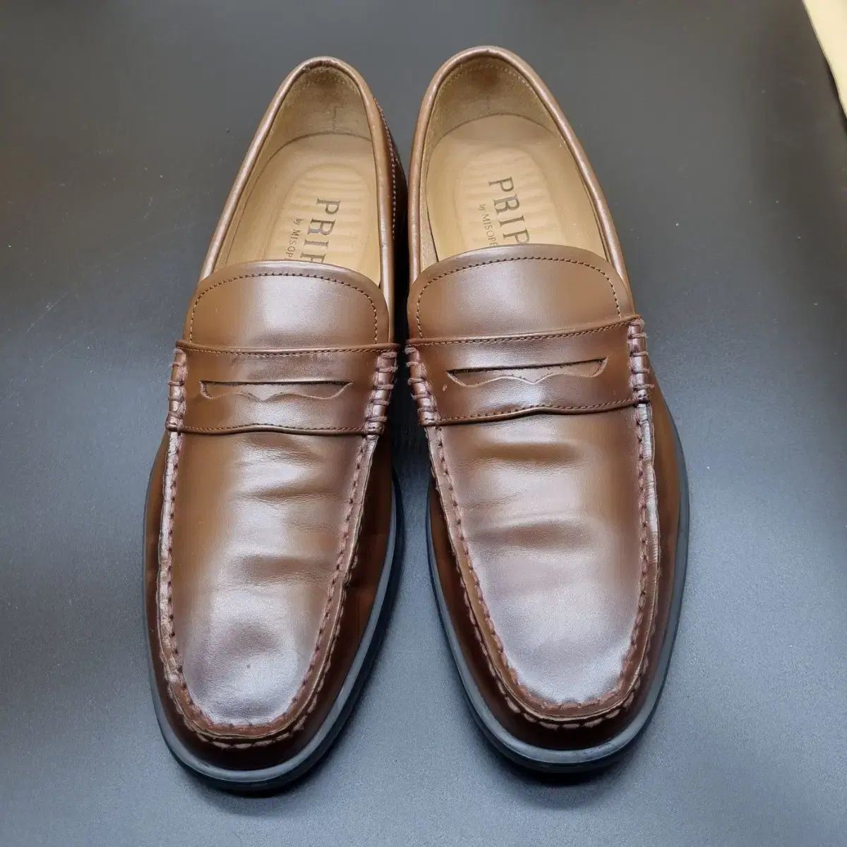 ミソペ Free! メンズ ローファー 実物画像あり 実際サイズ 260