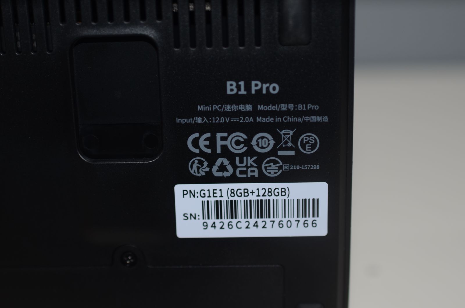 中古 Mini PC ミニPC B1 Pro デスクトップ/Windows11/Celeron-n4000/SSD128GB/メモリ8GB/無線内蔵 中古Mini PC B1 Pro Celeron-N4000 SSD128GB - メルカリ