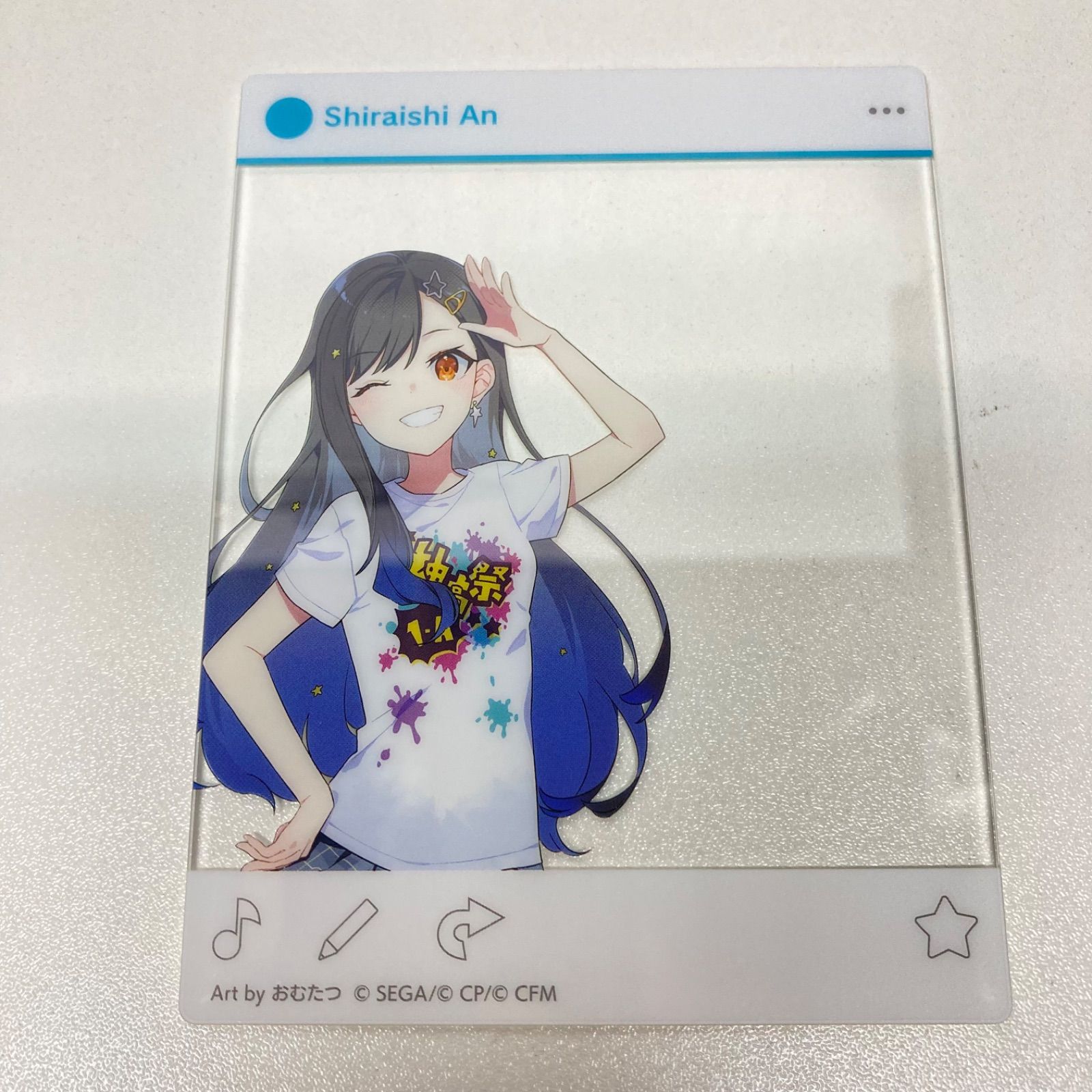 プロセカ 白石杏 アクリルカード 神山高校文化祭 - メルカリ