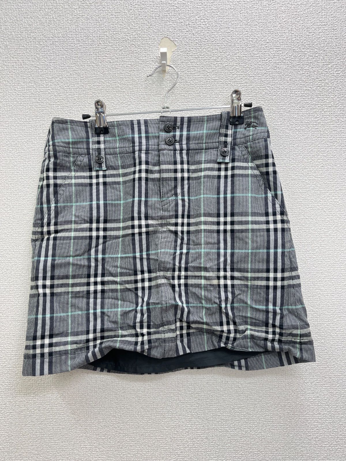 12 大人気Burberry バーバリー ノバチェック スカート サイズ38