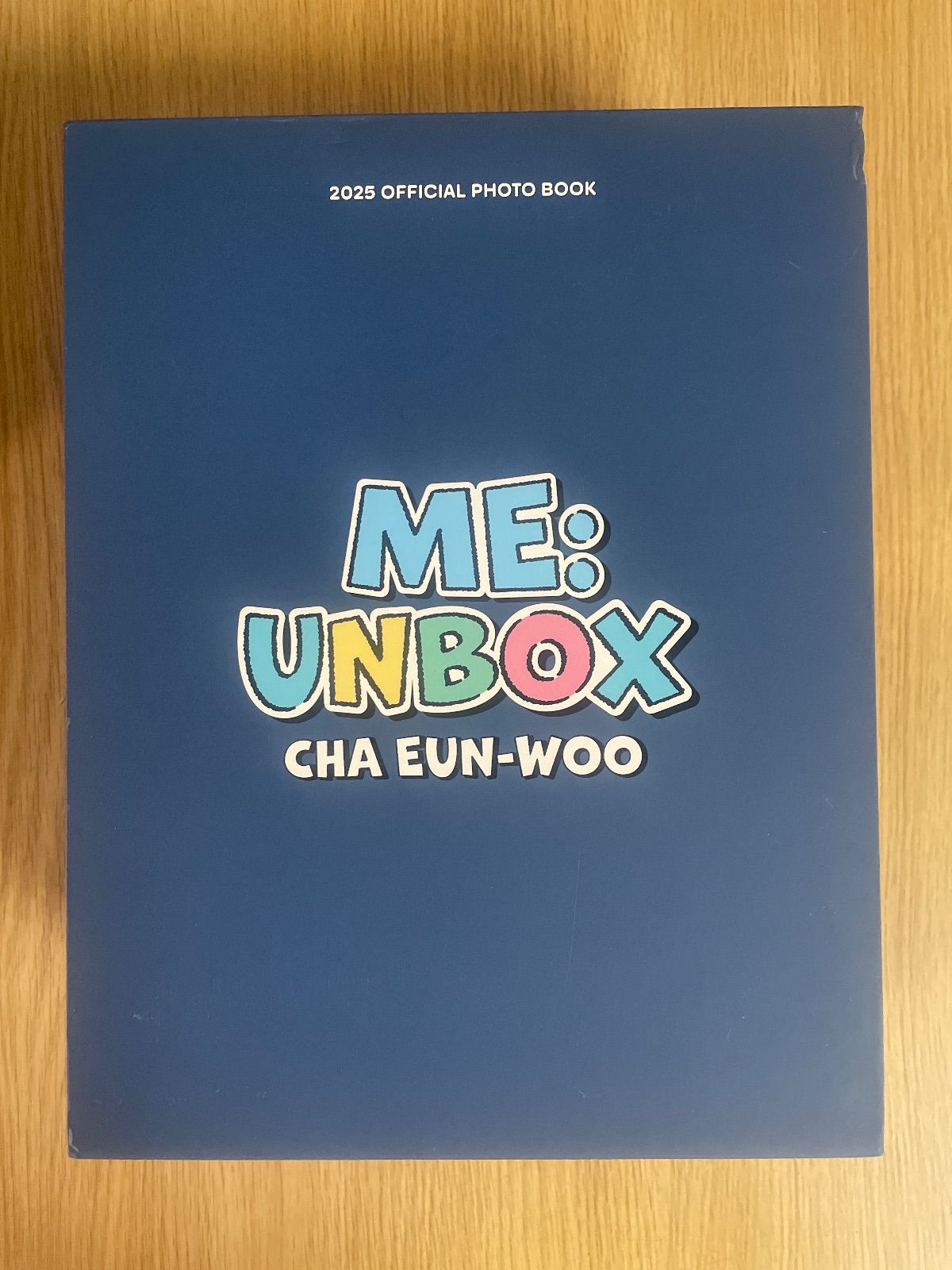 チャウヌ 写真集 / 2025 CHA EUN-WOO OFFICIAL PHOTO BOOK [ME : UNBOX