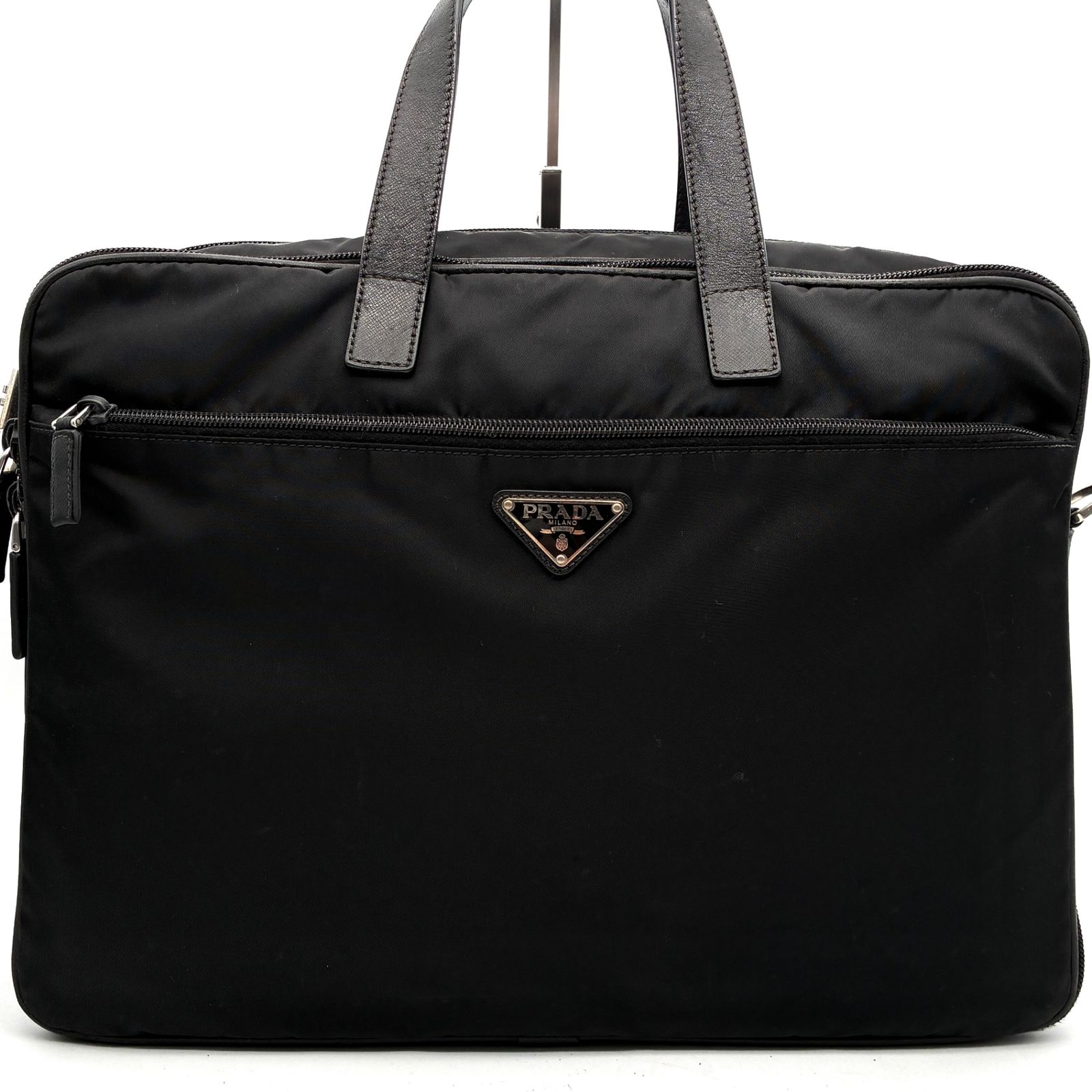 正規品 PRADA プラダ 2way ビジネスバッグ ブリーフケース テスート