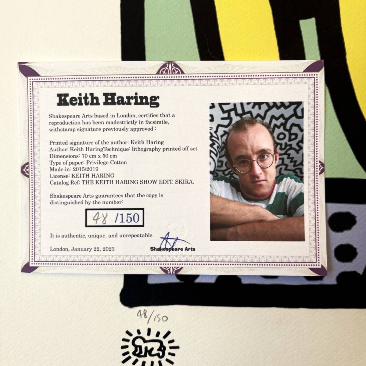 150部限定品】Keith Haring（キース・ヘリング）「Best Buddies