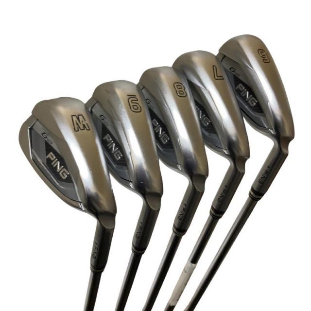 中古】 ピン G425 6S(アーコス付き) アイアンセット IR PING AWT 2.0