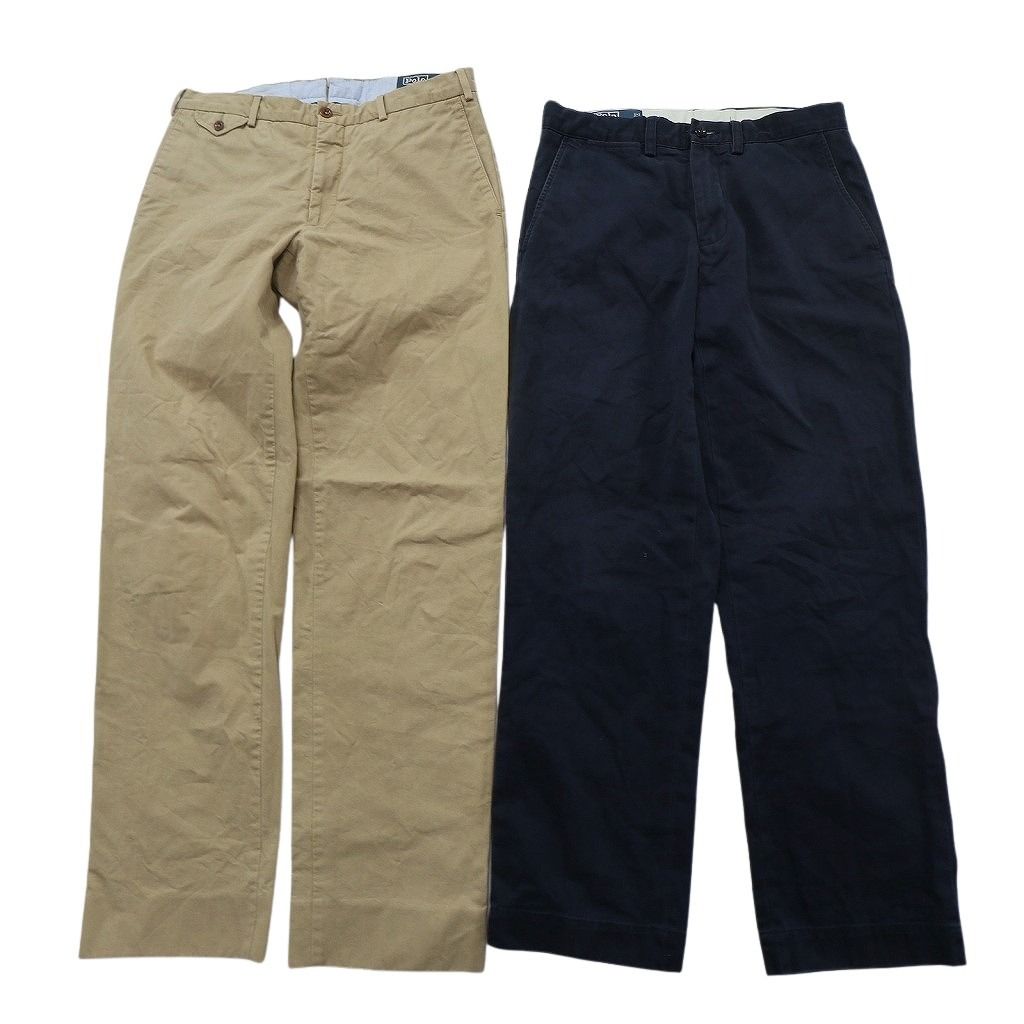 古着卸 まとめ売り ラルフローレン ポロチノ パンツ 7枚セット (メンズ