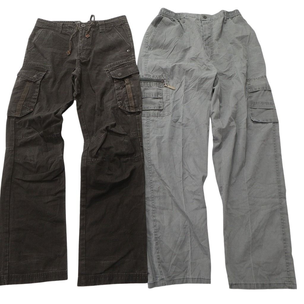 古着卸 まとめ売り カーゴ パンツ 6枚セット (メンズ L /2XL /30 /31