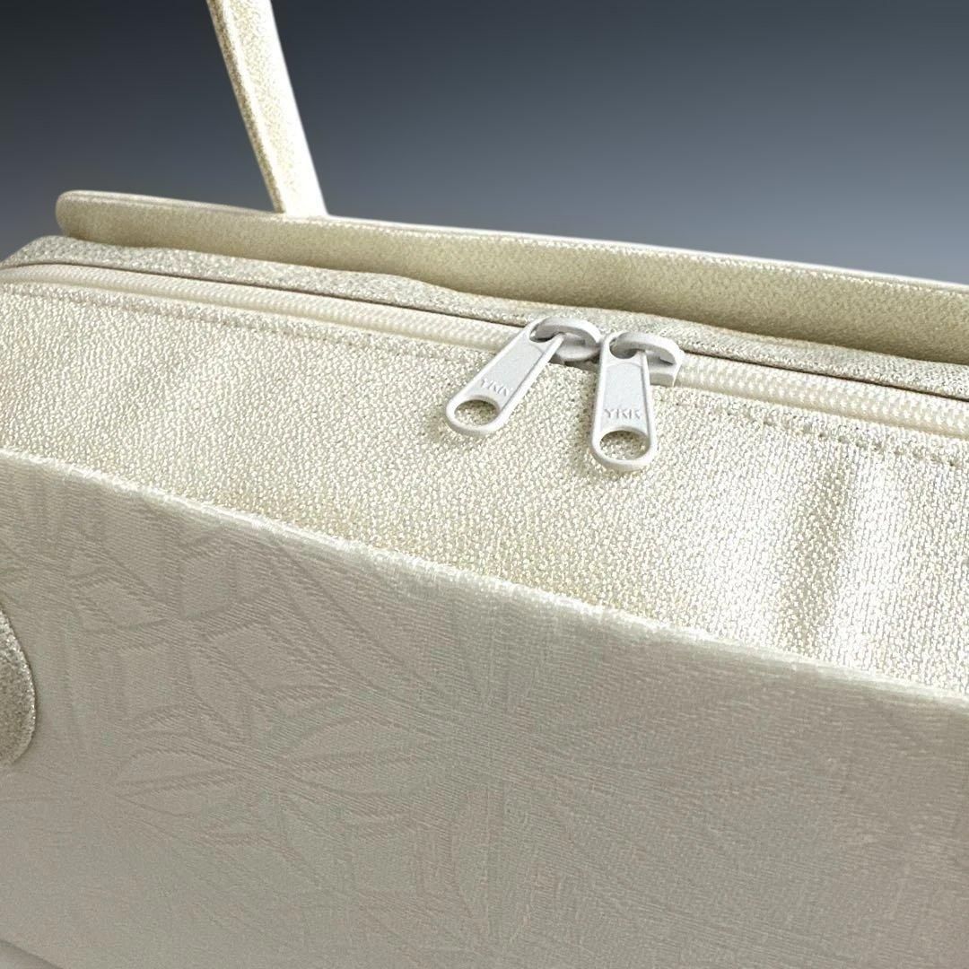 新品未使用 ！！刺繍入り！！京都 西陣 正絹 帯使用 利休バッグ 25122