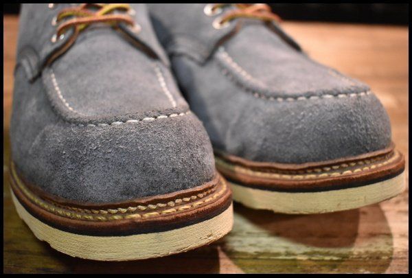  8.5 D 11年 レッドウィング 8101 オックスフォード スレートブルー アビレーンラフアウト 水色 ブーツ redwing FL 451 ワークブーツ ブーツ 革靴