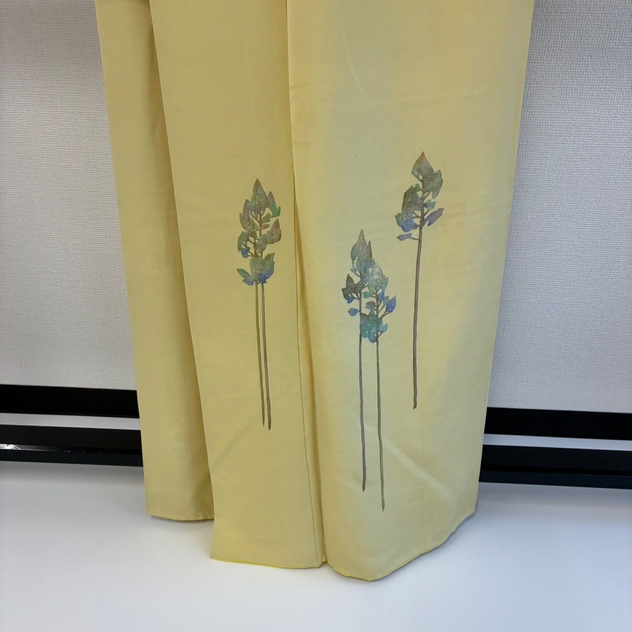 付下げ 一つ紋 裄65 流水の地紋 上品な染め 正絹 着物 MK-2849 - メルカリ