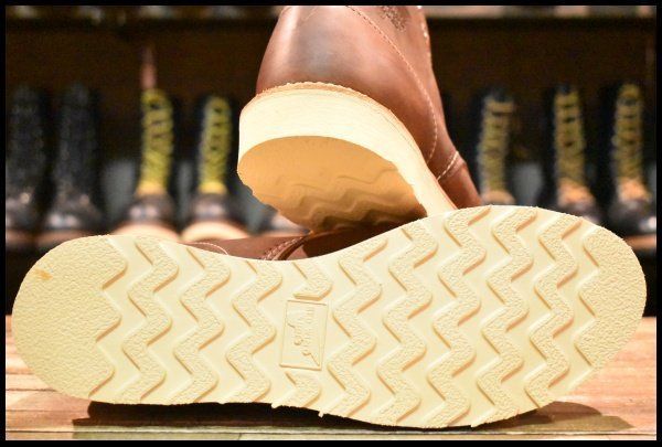  9.5 D ♥ 07年 レッドウィング 9111 アイリッシュセッター 茶 カッパー ラフ＆タフ プレーントゥ ブーツ redwing FL 454 ワークブーツ ブーツ 革靴