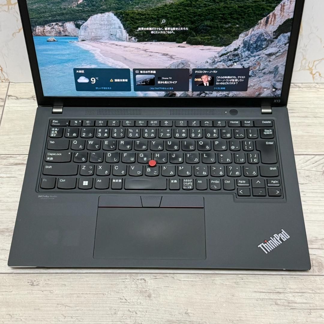 ThinkPad X13Gen2 第11世代 i5 8GB SSD256オフィス Office付き 即納