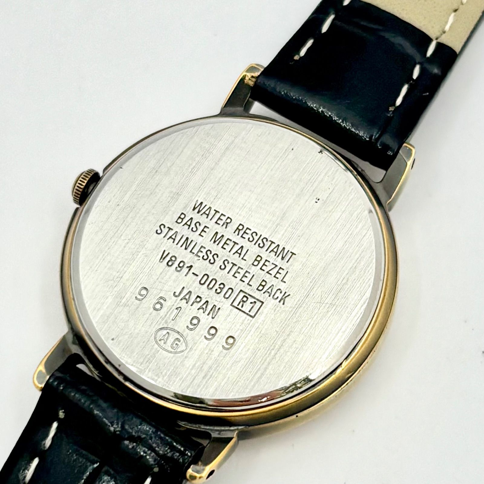 新品電池】SEIKO セイコー ALBA アルバ ムーンフェイズ ゴールド