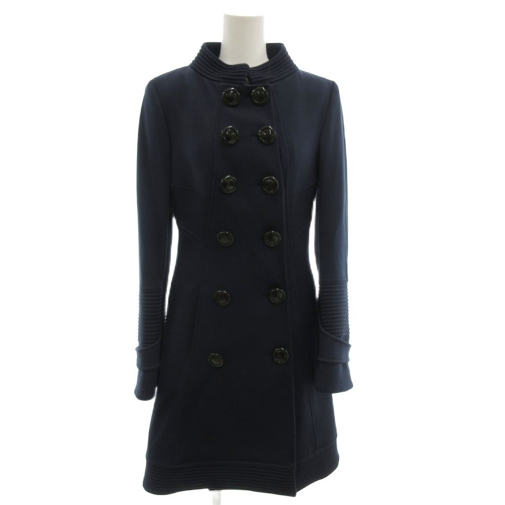 ヴェルサーチ ヴェルサーチェ VERSACE ダブルブレストロングコート