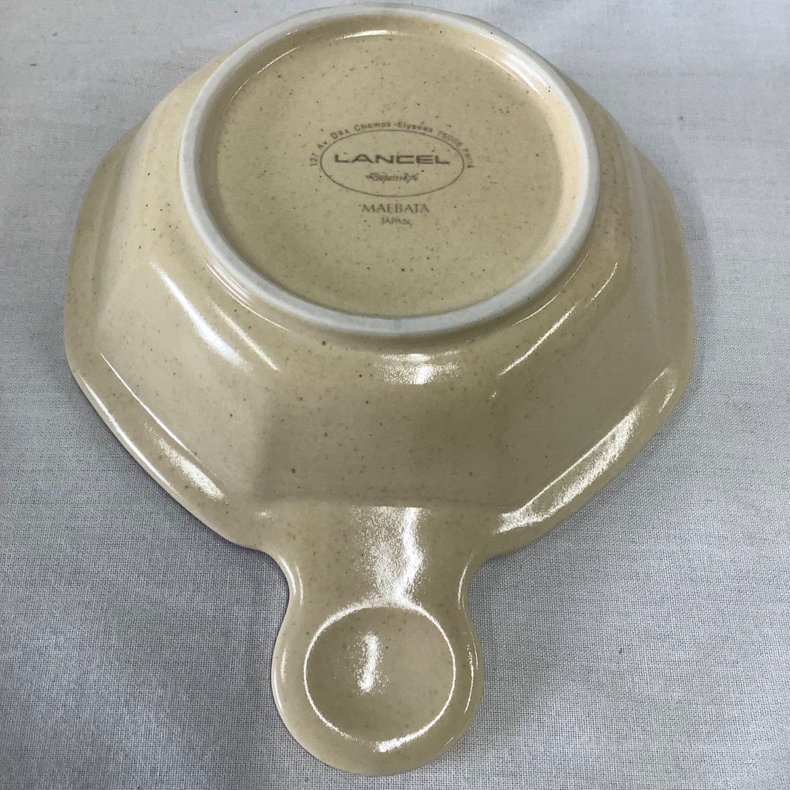 LANCEL ランセル グラタン皿2枚 取手付き 八角形 前畑陶器 R757 - メルカリ
