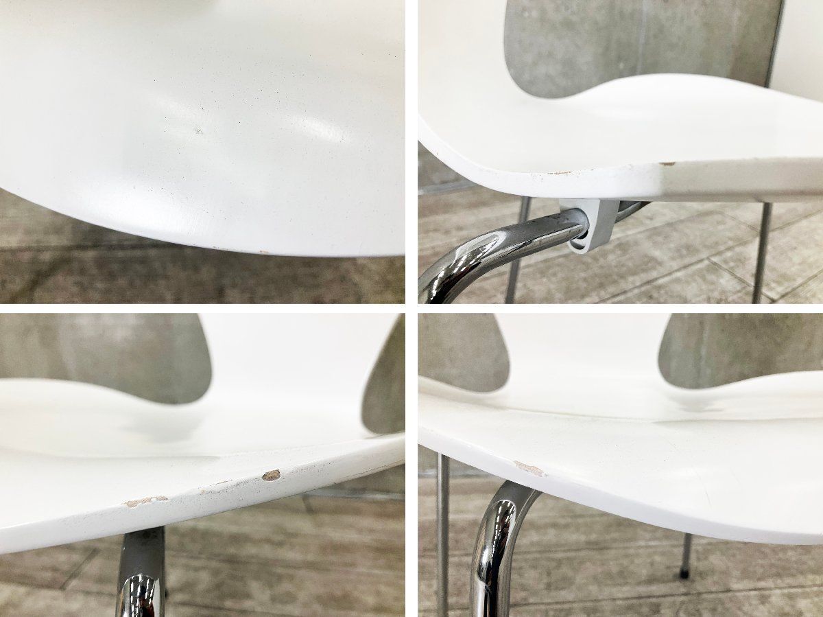 4G）Fritz Hansen/フリッツハンセン□セブンチェア□ラッカーホワイト