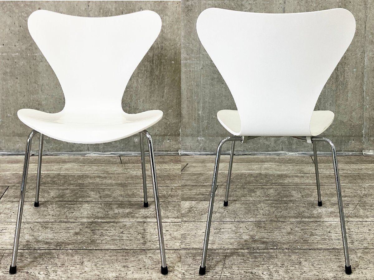 正規品・フリッツハンセン　セブンチェア　ラッカーホワイト① 4C）Fritz Hansen/フリッツハンセン□セブンチェア□ラッカーホワイト