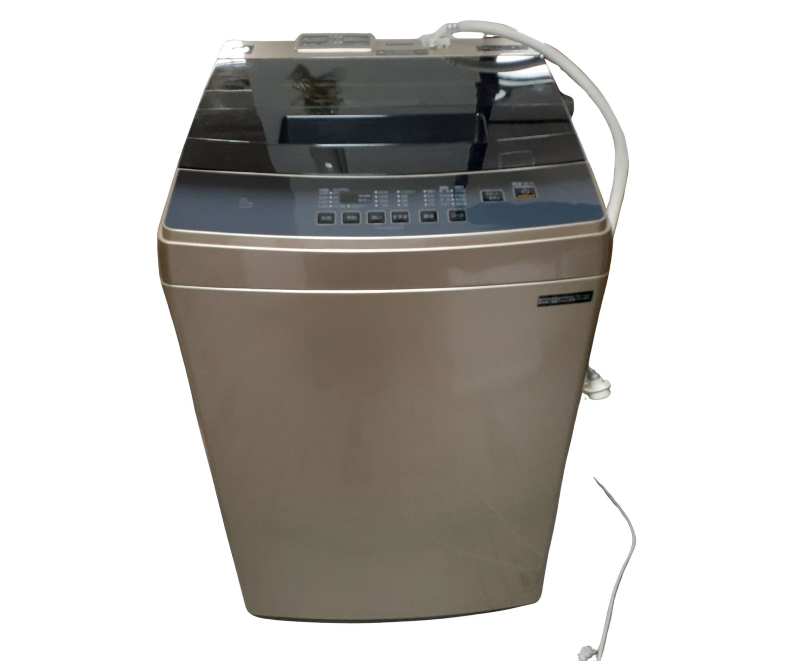 稼働品 大阪府引き取り IRIS OHYAMA アイリスオーヤマ 8キロ 全自動洗濯機 DAW-A 80 2021年製 W