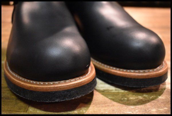  9 D ♥ 20年 レッドウィング 2268 エンジニア 黒 ブラック スチールトゥ ブーツ redwing FL 461 エンジニアブーツ ブーツ 革靴