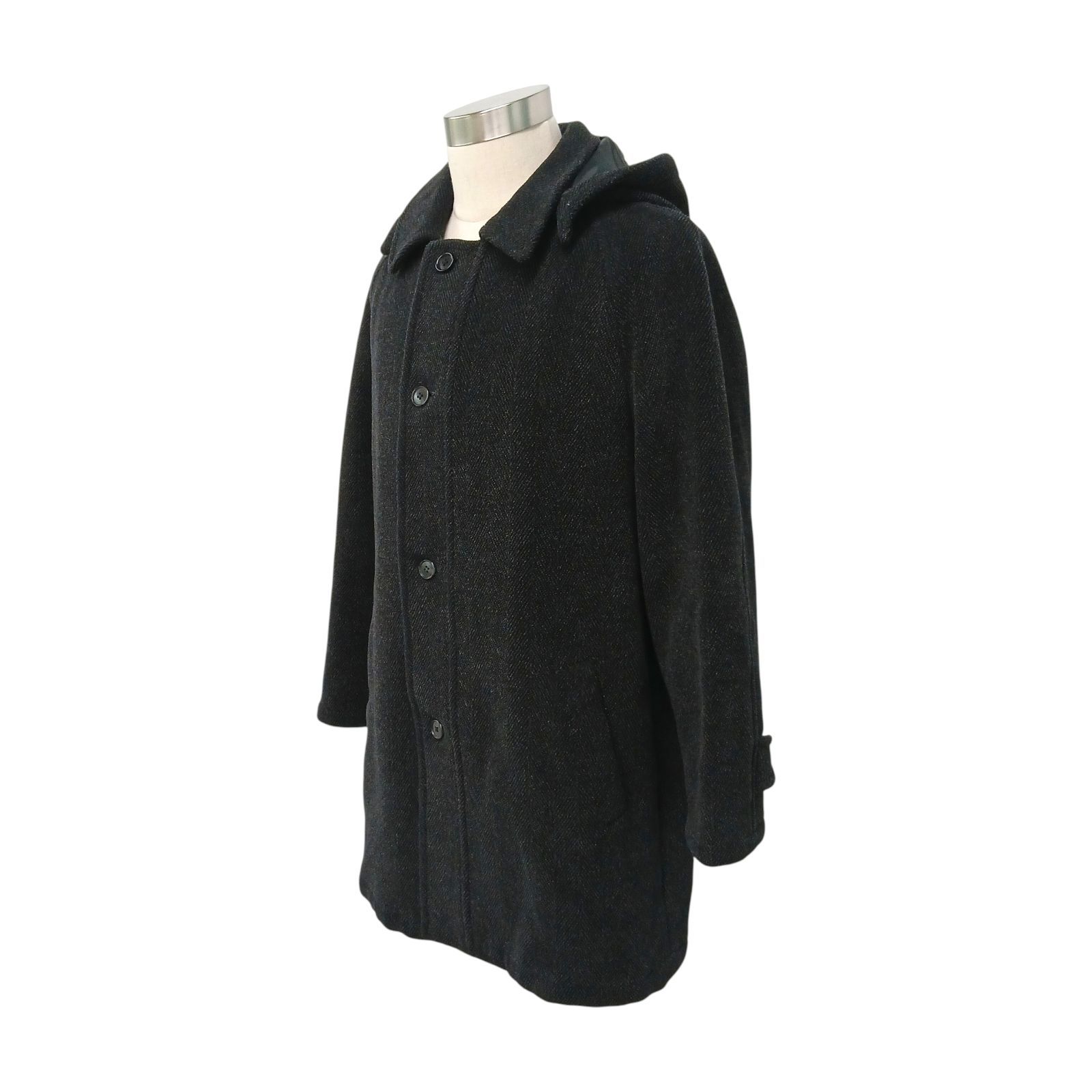 黒ステンカラーコート　ジェイプレスＪプレスライナー付きLL 中古・古着通販】J.PRESS (ジェイプレス) ライナー付きベンタイル