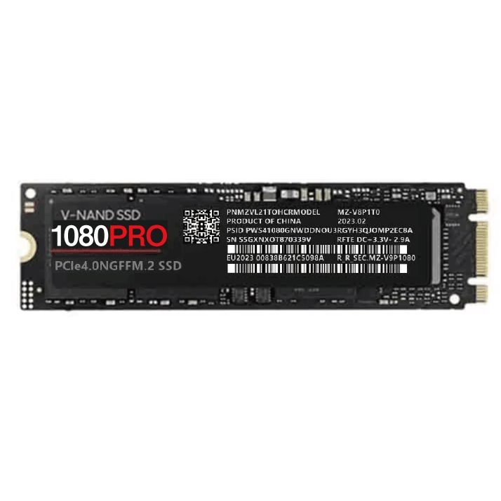 NGFF 1080PRO 2280 SATA3 M.2 4TB PCIE4.0 V-NAND SSD MODEL:MZ-V8P1T0
