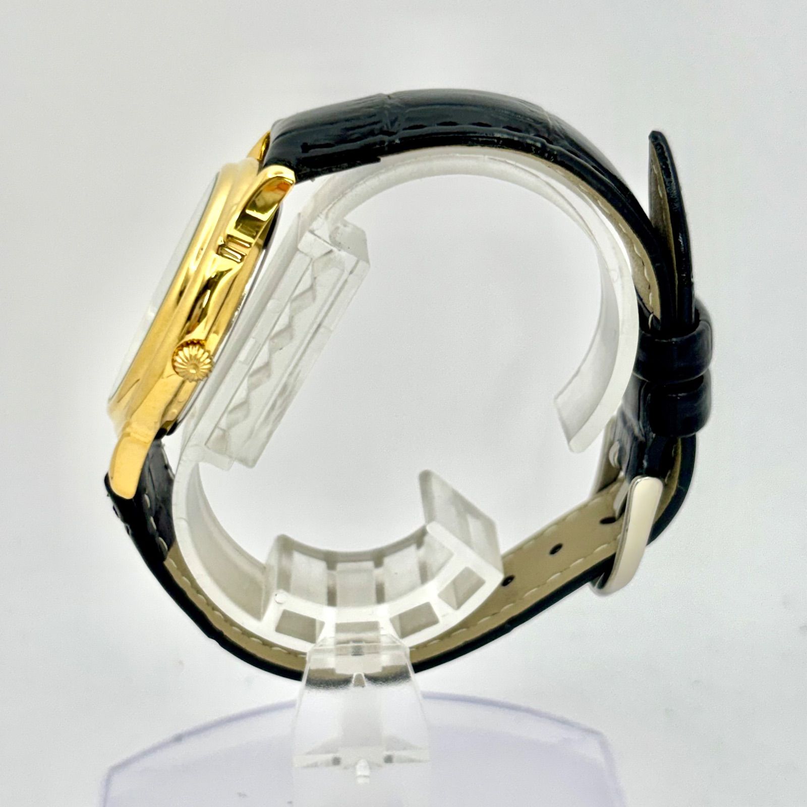 | 電池 SEIKO セイコー ALBA アルバ サン-ムーン ゴールド メンズ 腕時計 V 33 F-6 A 10 919411 ベルト