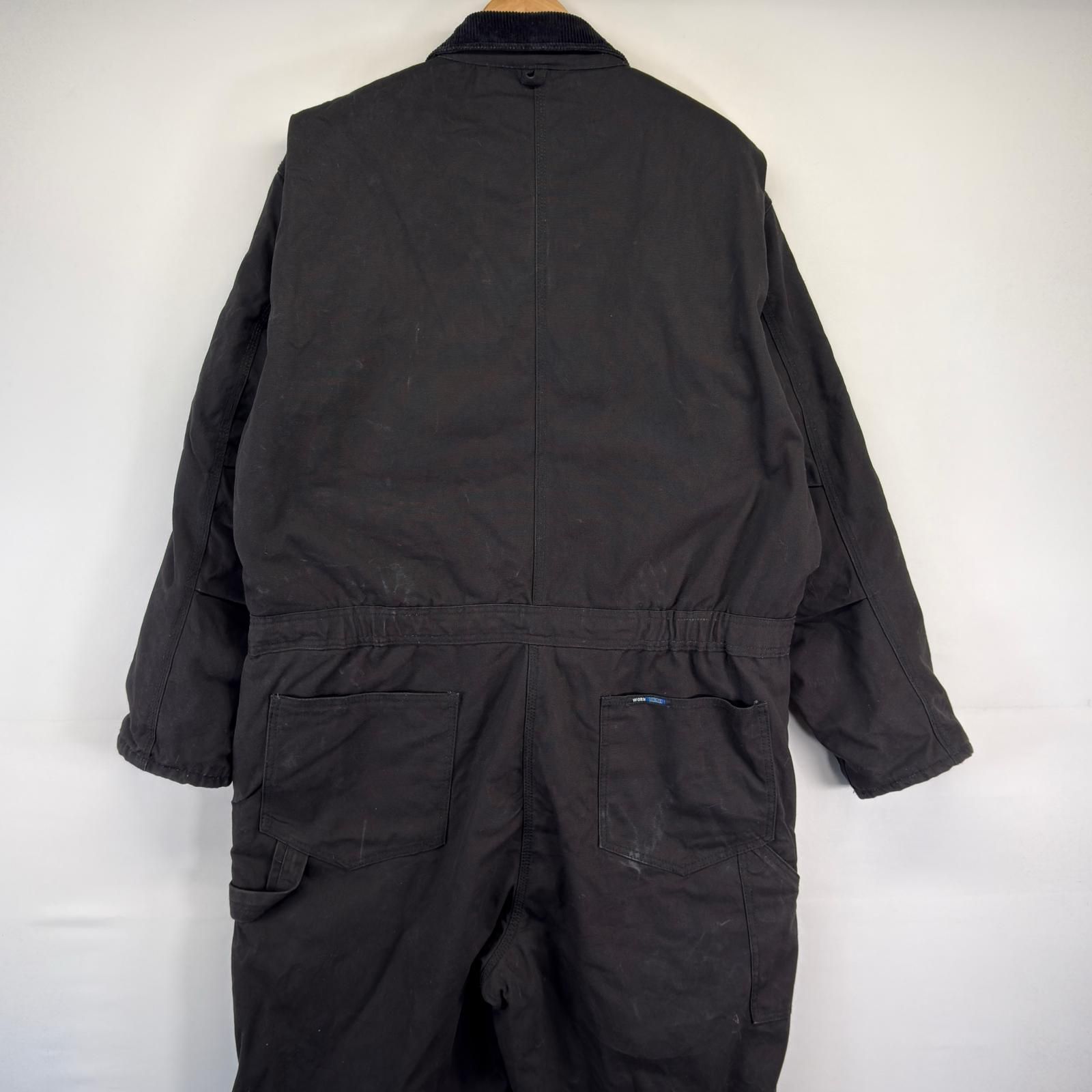 古着 ウォールズ walls 長袖つなぎ ダック オールインワン ワーク 作業