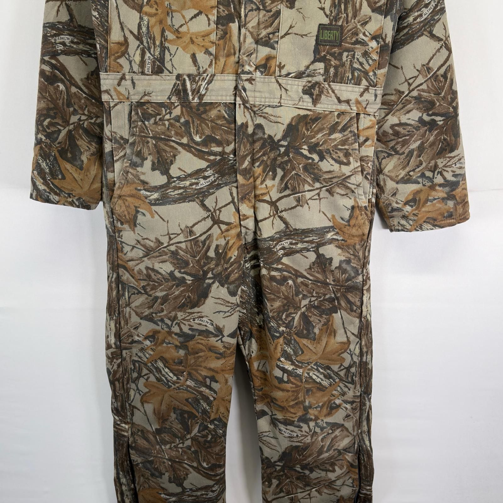 古着 リバティ LIBERTY USA製 長袖つなぎ オールインワン ワーク 作業