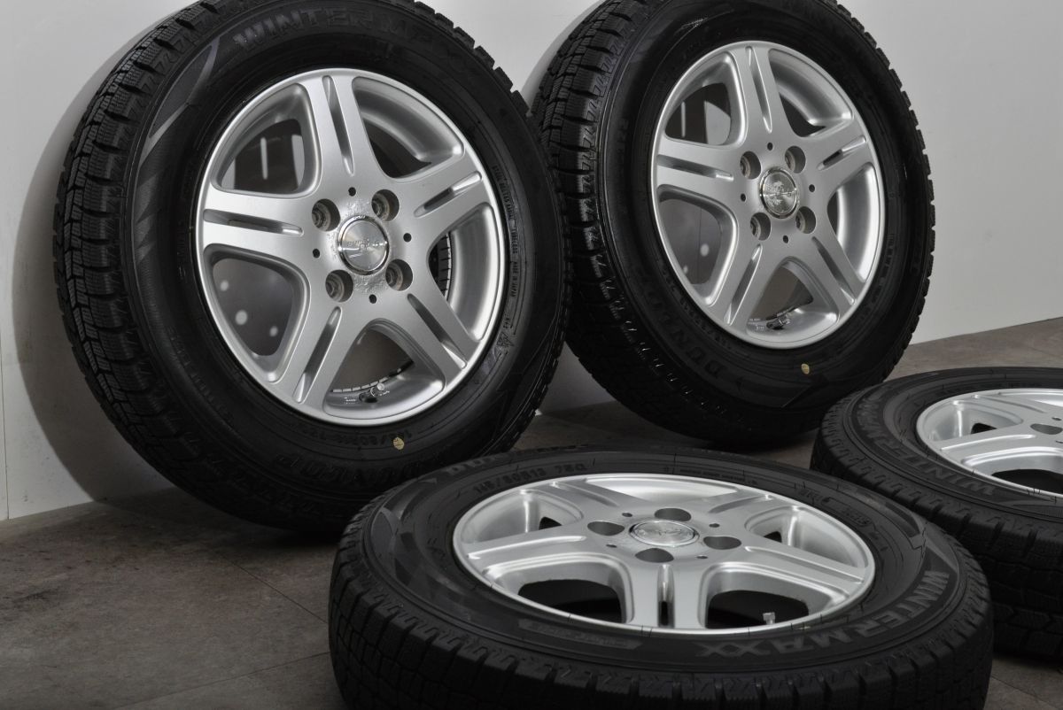 バリ溝 DUFACT 13 in 4.00 B 43 PCD 100 ウィンターマックスWM 02 145|80 R N-BOX N-VAN モコ ワゴンR スペーシア アルト タント ムーブ