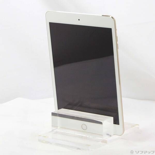 中古品〕 iPad mini 3 16GB ゴールド MGYR2J／A docomo【348】 - メルカリ