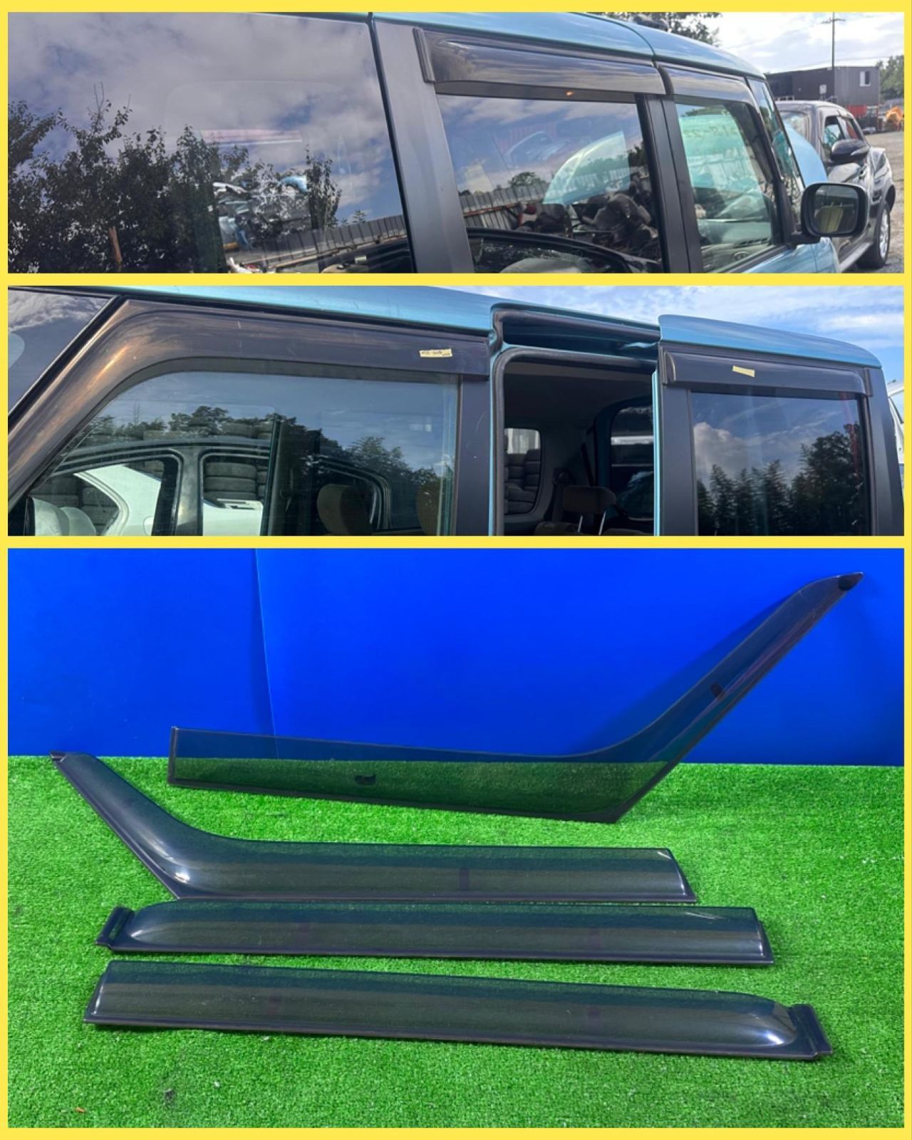 ZT-6058] 純正 スズキ パレット MK21S 4 ドア サンバイザー／レイン