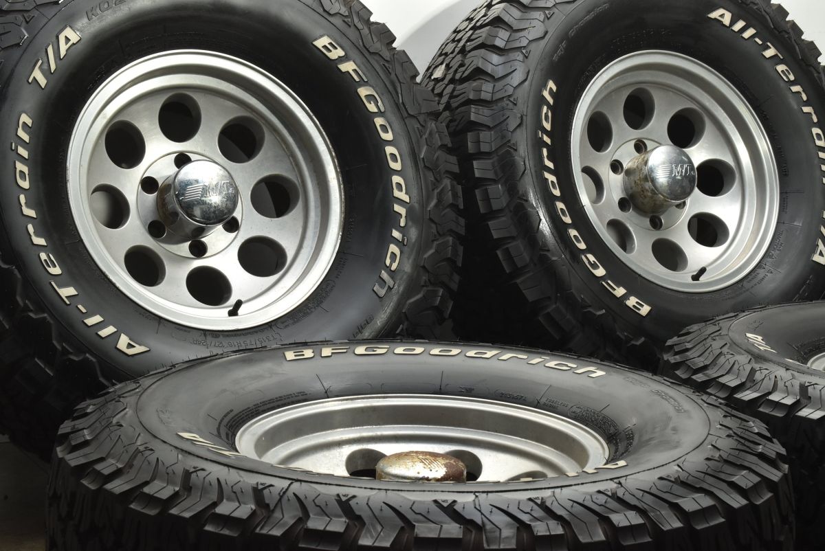 バリ溝】ミッキートンプソン 16in 8J ±0 PCD139.7 BFGoodrich All 