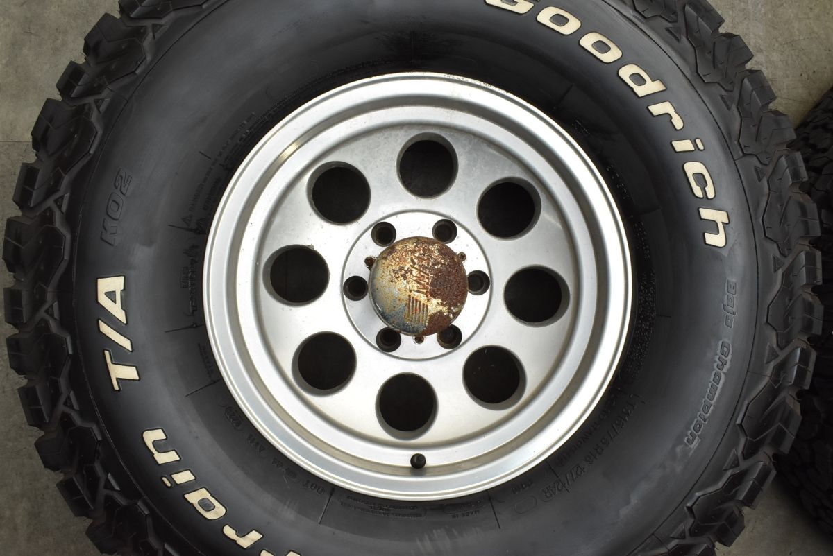 バリ溝】ミッキートンプソン 16in 8J ±0 PCD139.7 BFGoodrich All 