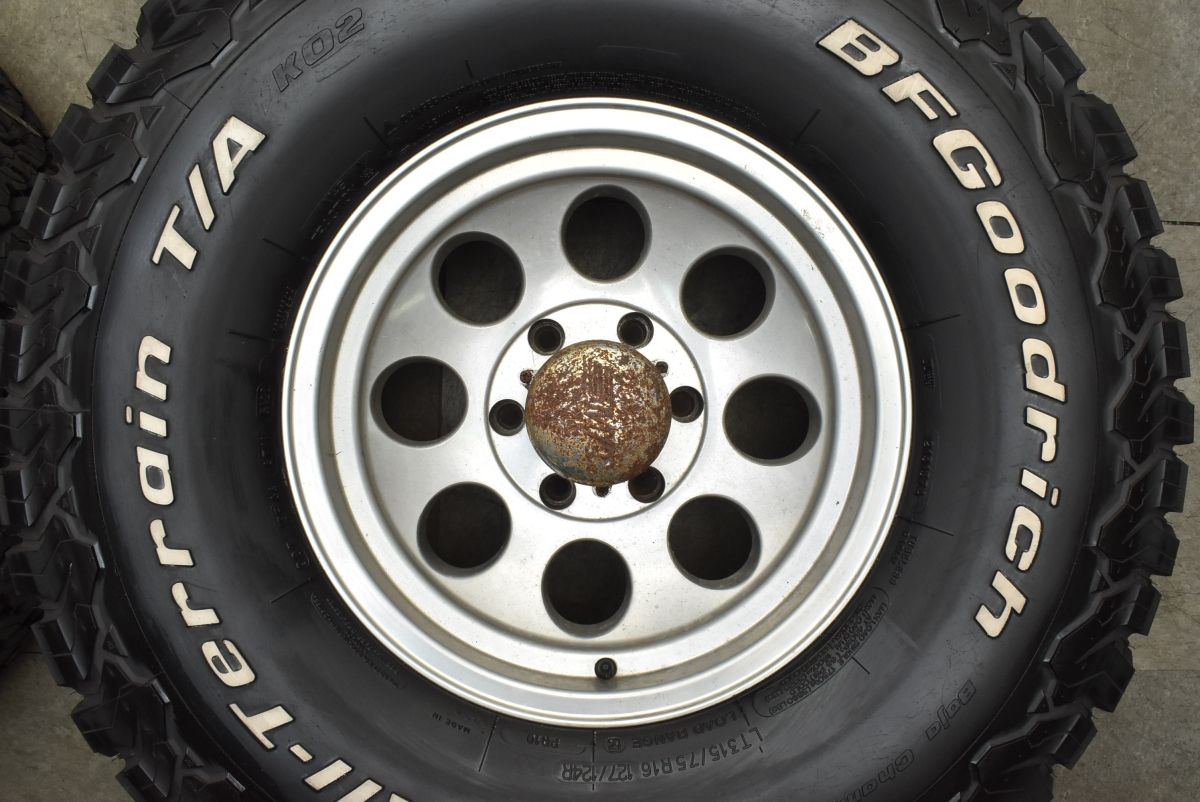 バリ溝】ミッキートンプソン 16in 8J ±0 PCD139.7 BFGoodrich All 