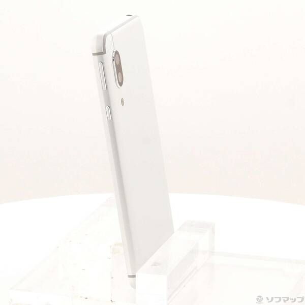 中古品〕 AQUOS sense3 64GB シルバーホワイト SH-02M docomoロック