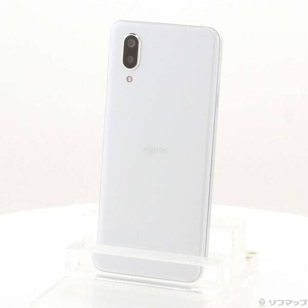 〔 品〕 AQUOS sense 3 plus サウンド 64 GB ホワイト SHV 46 auロック解除SIMフリー 295