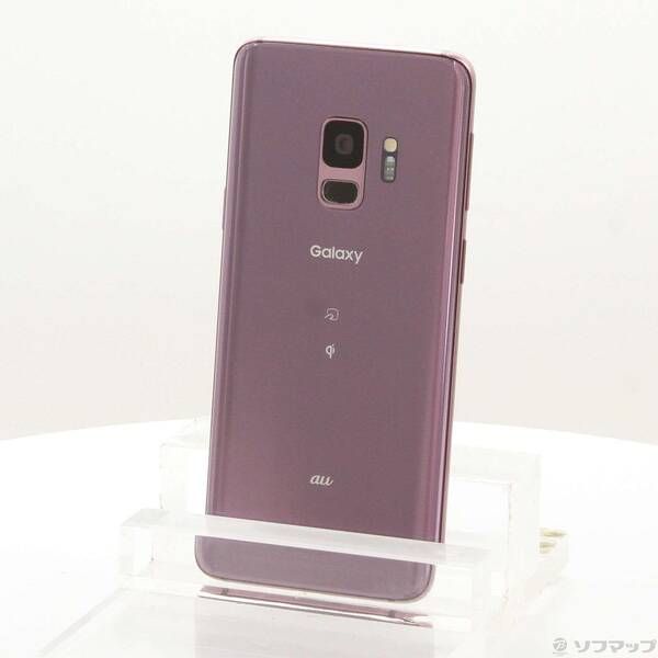 中古品〕 GALAXY S9 64GB ライラックパープル SCV38 auロック解除SIM