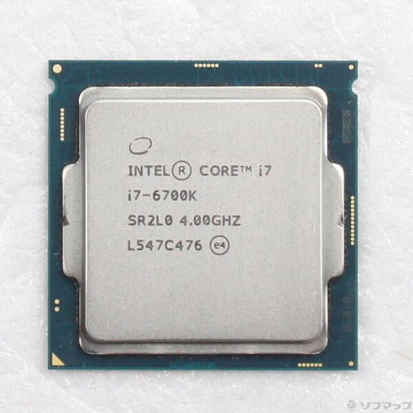 中古 Intel Core i7 6700K 6700 計3個 中古品〕 Core i7 6700K 〔4.0GHz／LGA 1151〕【377】 - メルカリ