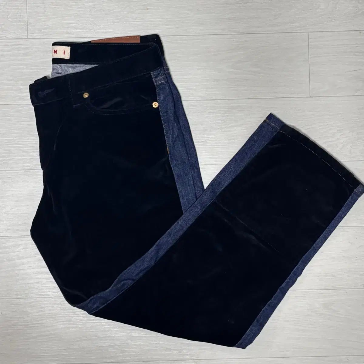 Marni レディース ツアーベルベット デニム