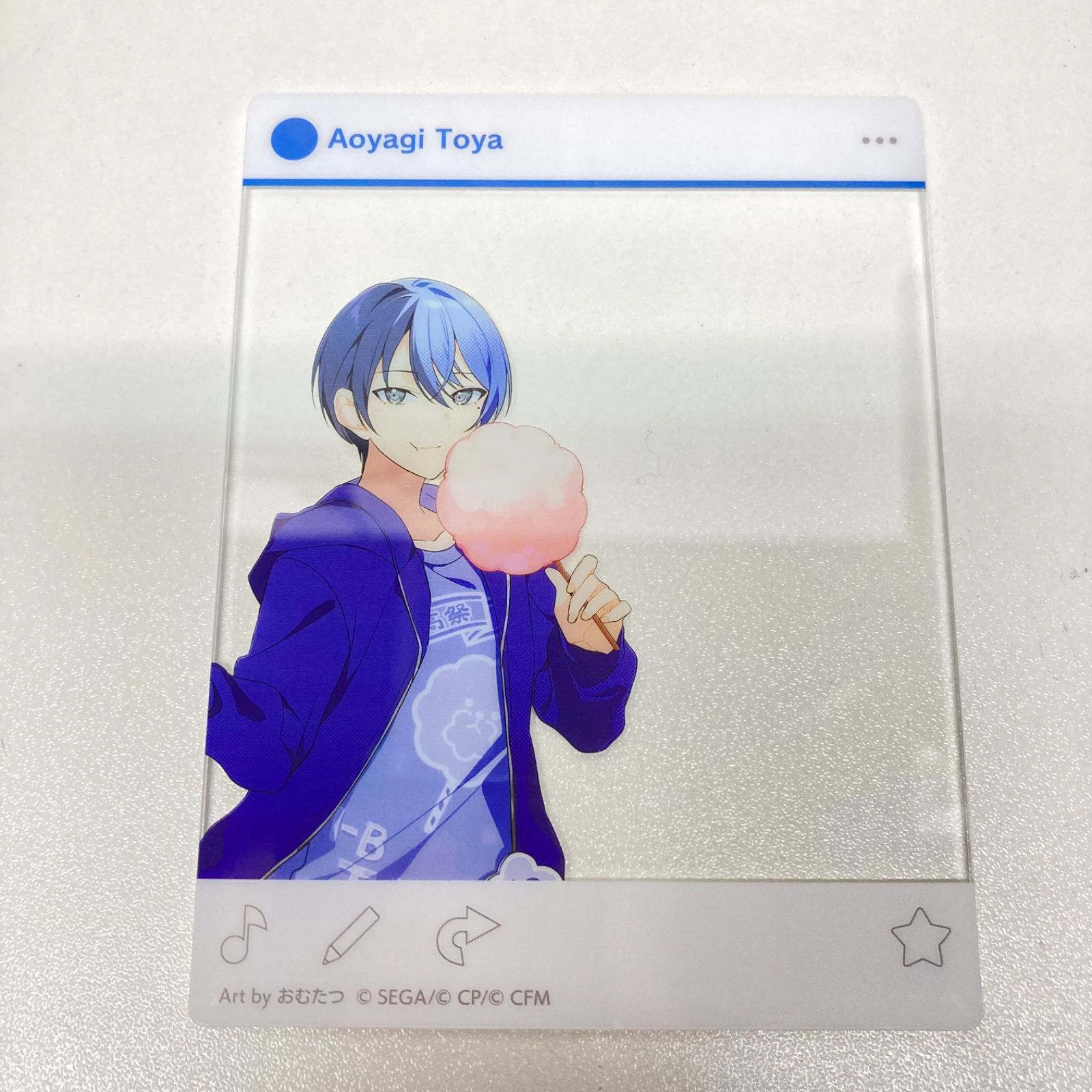 プロセカ 青柳冬弥 アクリルカード 神山高校文化祭 - メルカリ