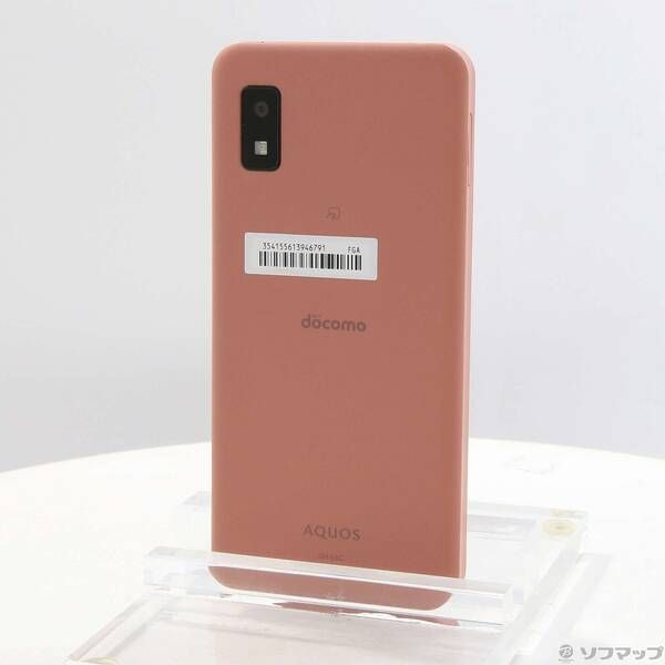 SIMフリー 本体 AQUOS wish 2 64 GB 117G3 コーラル 中古品〕 AQUOS wish2 64GB コーラル SH-51C docomo SIMフリー【295