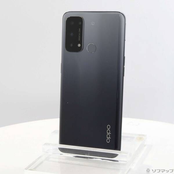 〔 品〕 OPPO Reno 5 A 128 GB シルバーブラック CPH 2199 SIMフリー 349