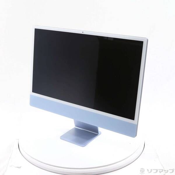 〔 品〕 iMac 24-inch Mid-2021 MGPK 3 J A Apple M 1 8コアCPU_8コアGPU 8 GB ブルー 〔macOS Big Sur v 11〕 262