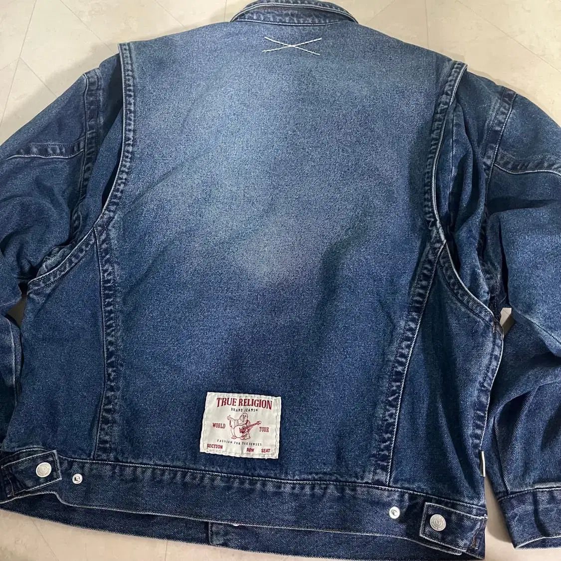 トゥルーレリジョン デニムジャケット トラッカージャケットSUPER T Y2K Supreme®/True Religion® Denim Trucker Jacket | Supreme 21fw