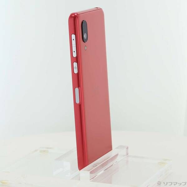 中古品〕 BASIO active2 64GB レッド SHG12 au SIMフリー【269